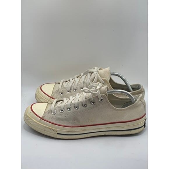 CONVERSE Unisex White Low-Top Sneakers SZ M9.5/W11.5 - Picture 11 of 16